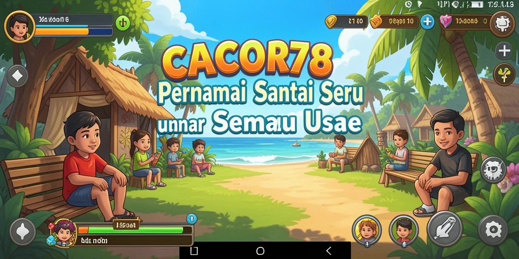 Screenshot gameplay CACOR78 yang menampilkan suasana menyenangkan.