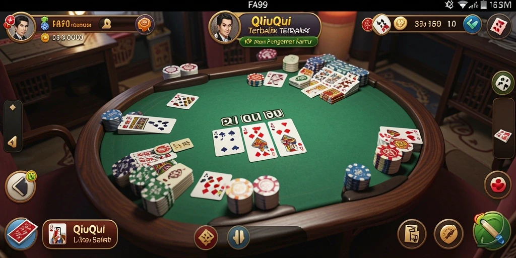 Gameplay QiuQiu yang menegangkan dan seru dalam FA99.