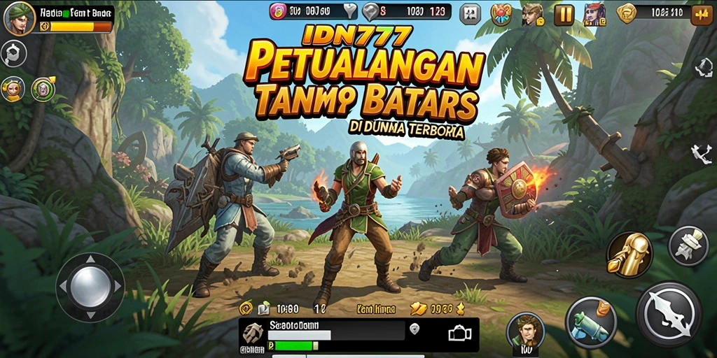 Tampilan gameplay Open World yang menakjubkan dari IDN777.