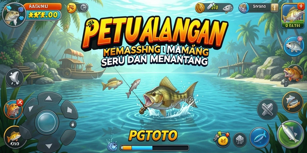 Gameplay PGTOTO dengan pengalaman memancing yang seru.