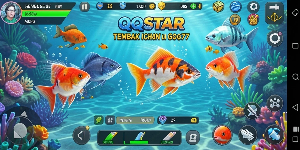 Gameplay seru dan menantang dalam QQSTAR, tembak ikan maksimal!