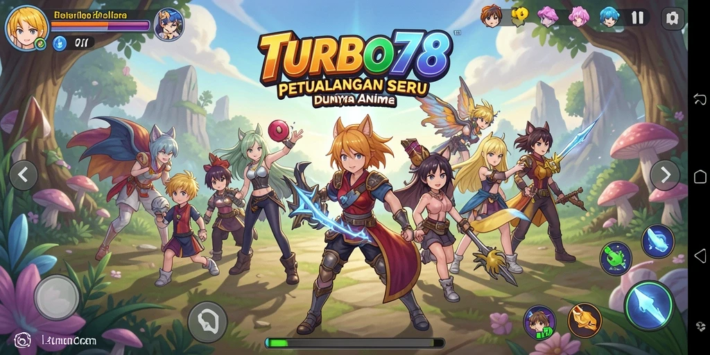 Tampilan gameplay TURBO78 yang seru dan mengasyikkan.